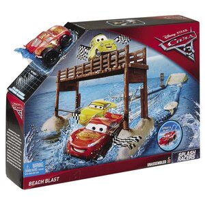 マテル カーズ スプラッシュレーサーズ プレイセット ミニカー MATTEL CARS 3 SPLASH RACERS BEACH BLAST PLAYSET ディズニー ピクサー