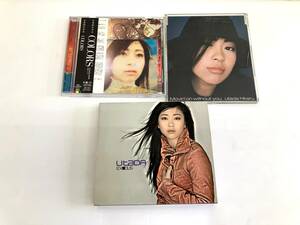 ☆宇多田ヒカル CD 3点 まとめ エキソドス Movin on without you COLORS ミュージック 邦楽 音楽