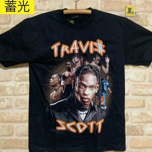 トラヴィススコット　Tシャツ　Lサイズ　蓄光　Travis Scott