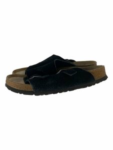 BIRKENSTOCK◆サンダル/40/BLK/スウェード//