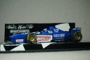 1/43 タバコデカール加工 パニス MINICHAMPS LIGIER MUGEN HONDA JS43 #9 Panis 1996 リジェ ムゲン ホンダ 無限 パルマラット ゴロワーズ