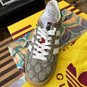 adidas×Gucci gazele ベージュトーン women 27cm 未使用