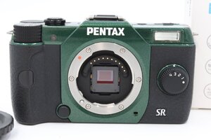 ＜＜シャッター数106枚！！オーダーカラー！！＞＞【美品】PENTAX ペンタックス ミラーレス一眼 Q10 ボディ グリーン #LE2024809