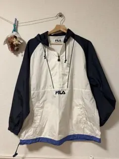 FILA ハーフジップ トレーニング ナイロンジャケット