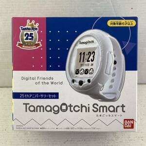 03w05232 たまごっちスマート 25thアニバーサリーセット 中古 ホワイト たまスマカード 1996Friends Tamagotchi Smart