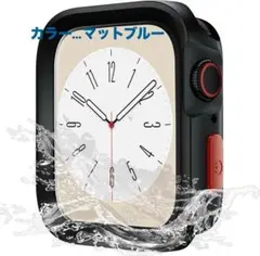 41mm コンパチブル Apple Watch 用 ケース マットブルー