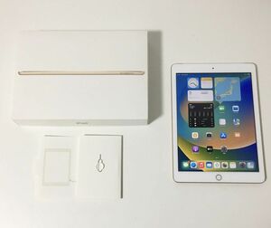 ★SIMフリー！動作確認済★Apple アップル iPad 第5世代 9.7インチ Wi-Fi+Cellular モデル 32GB ゴールド Gold A1823