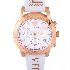 ヴェルサーチ Versace スポーツテック クロノグラフ VELT01321 シルバー文字盤 新品 腕時計 メンズ