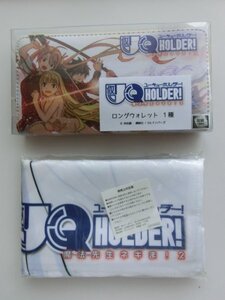 希少　UQ HOLDER!～魔法先生ネギま!2～　ロングウォレット（集合）＆非売品B1布ポスター