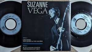 Suzanne Vega★独オンリー・プロモ7" 美品2枚組/SSW