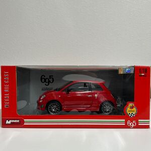 MONDO MOTORS 1/18 ABARTH 695 tributo Ferrari モンドモーター アバルト トリブート フェラーリ ミニカー モデルカー fiat500