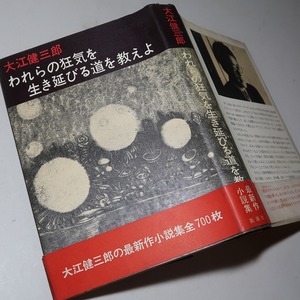 大江健三郎：【われらの狂気を生き延びる道を教えよ】＊１９６９年（昭和４４年）： ＜初版・帯＞