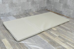 trok729 未使用保管品 沢田商店 Sawada ブレスエアー敷布団 マットレス 96×200cm 厚み6cm シングルサイズ メッシュ 三つ折り 寝具