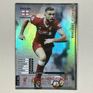 ♪♪WCCF 17-18 ENS ジョーダン・ヘンダーソン Jordan Henderson Liverpool 2017-2018♪三点落札で普通郵便送料無料♪