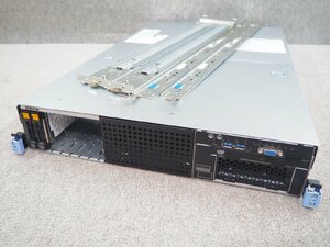 [S372] ☆ 10コア×2個！☆ NEC Express5800/R120g-2M　10C E5-2640 v4 2.60G×2/64GB/1.2TB×2/RAID(N8103-176)/ラックマウントレール付属