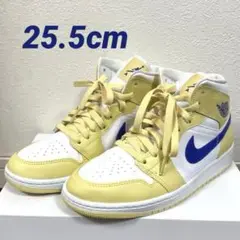 NIKE WMNS AIR JORDAN 1 MID "Lemon Wash"