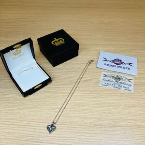 O17230 ROYAL ORDER ロイヤルオーダー SV925 シルバー ネックレス ペンダント ハート