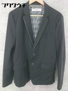 ◇ TAKEO KIKUCHI タケオキクチ 長袖 テーラード ジャケット サイズ4 ブラック メンズ