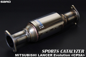 個人宅発送可能 SARD サード スポーツキャタライザー MITSUBISHI 三菱 ランサーエボリューション Evo.5 CP9A 4G63 (89050)