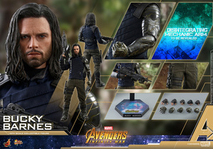 新品未開封 ホットトイズ MMS509 『アベンジャーズ／インフィニティ・ウォー』 バッキー・バーンズ Bucky Barnes 1/6 フィギュア HOTTOYS