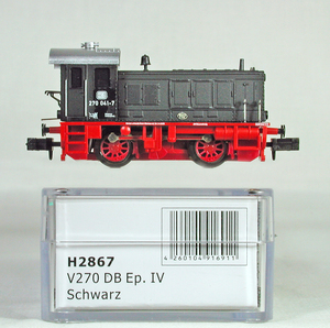 HOBBYTRAIN #H2867 ＤＢ（旧西ドイツ国鉄）ＢＲ２７０型ディーゼル機関車 （ブラック）