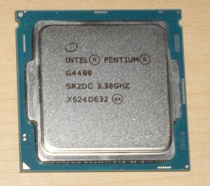 中古 CPU LGA1151 Intel Pentium プロセッサー G4400 3.3GHz 3Mキャッシュ 2コア 2スレッド TDP 54W 14nm インテル Intel HD Graphics 510