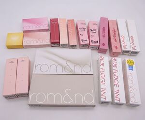 H★全て新品 rom&nd ロムアンド 福袋19点セット ベターザンパレット 等 同不 60★