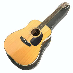 Morris モーリス W-35 アコースティックギター Acoustic Guitar 日本製 Serial No.050909 ナチュラル系 ハードケース付 ★ 簡易検査品