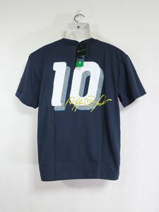 #10 BAGGIO ロベルト・バッジョ Tシャツ L ディアドラ DIADORA イタリア ITALIA サッカー ユニフォーム シャツ バッジオ 紺