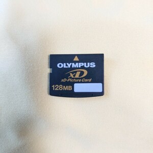 送料込み！XDカード 128MB　OLYMPUS　XD-Picture Card XDピクチャーカード　MXD128P3　made in japan!