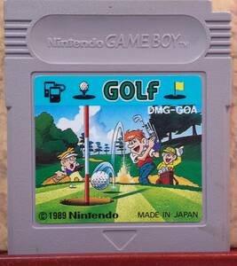 ◆GB ＧＯＬＦ ゴルフ ゲームボーイ 1989 Nintendo