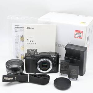 ★美品★ニコン Nikon 1 V3 標準パワーズームレンズキット