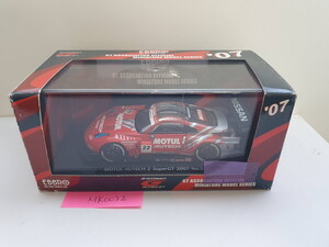 EBBRO 1/43 SUPER GT 500 N0.22 MOTUL AUTECH Z SILVER/RED 914 未使用品