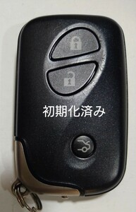 初期化済トヨタ レクサス純正スマートキー3ボタン基盤番号271451−5360新品電池サービス③