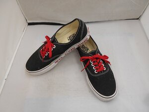 【VANS】ヴァンズ　メンズスニーカー　ブラック　キャンバス　26.5cm　SY02-D19