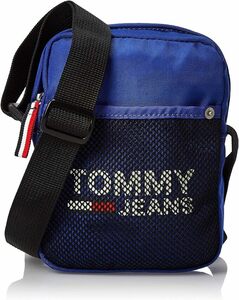 ☆匿名発送☆新品タグ付き ブルー TOMMY JEANS トミーヒルフィガー トミージーンズ ショルダーバッグ クールシティ ミニ レポーター