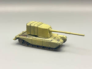 1/144 WWII British FV-4005 Tank Destroyer yellow painted