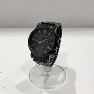 【BURBERRY】腕時計 クォーツ クロノグラフ バーバリー BLK ヘリテージ bu1373 ts202407