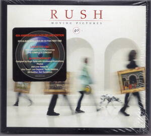 RUSH/MOVING PICTURES：40TH ANNIVERSARY DELUXE EDITION：輸入3CD -新品・未開封-