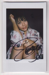 チェキ 八木奈々 (やぎなな) 直筆 サイン　Yagi Nana Autograph Cheki Photo AUTO 1検索# 写真 JUICY HONEY ジューシーハニー ムーディーズ