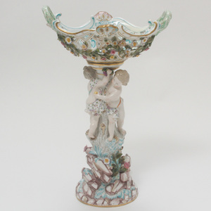 ☆アンティーク☆　マイセン　MEISSEN　コンポート　置物