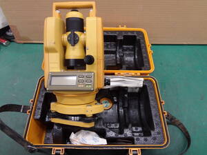 ■TOPCON トプコン デジタルセオドライト DT-120 DT-100シリーズ 　測量機器【4】