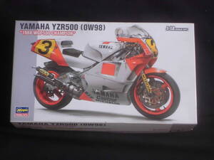 YAMAHA YZR500（OW98）1988 WGP CHAMPION 1/12　ハセガワ　別売デカール付き