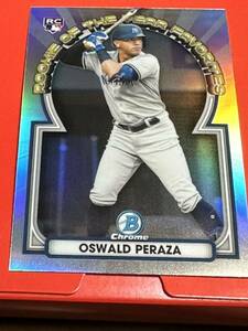 2023 bowman Oswald peraza インサート