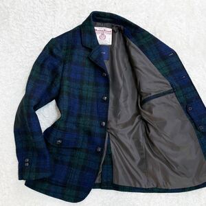 未使用級 Harris Tweed ハリスツイード Cricket クリケット テーラードジャケット メンズ 