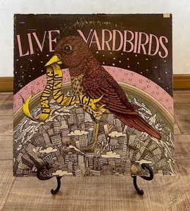 LP US.コロムビア■The Yardbirds★ヤードバーズ Live YARDBIRDS! feat. JIMMY PAGE／Train Kept A-Rollin