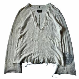 SHARE SPIRIT HOMME Archive Distressed Long Sleeve シェアースピリット ロンT 長袖 lgb kmrii ifsixwasnine 14th addiction rare 00’s