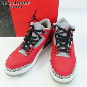 NIKE/ナイキ AIR JORDAN 3 RETRO UNITE FIRE RED エアジョーダン3 CK5692-600 27.5 /080