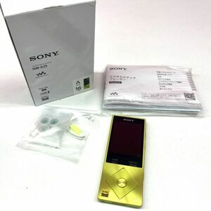 A046-O44-813 SONY ソニー デジタルメディアプレーヤー WALKMAN ウォークマン NW-A25 16GB ライムイエロー オーディオ機器