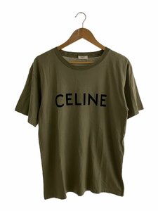 CELINE◆Tシャツ/XS/コットン/KHK/2X681671Q